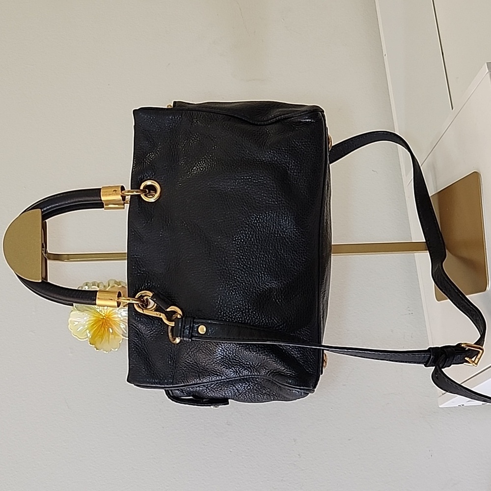 Marc Jacobs Y2K Bag Too Hot to Handle Leather Satchel Black Bag - Picture 5 of 16